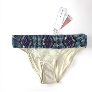 PilyQ Beaded Cheeky Bikini Bottom